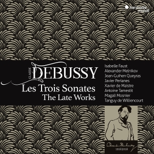 Faust Isabelle | Alexander Melnikov | Jean-Guihen Queyras - Debussy: Les Trois Sonates: Das Spätwerk in der Gruppe CD bei Bengans Skivbutik AB (5578371)