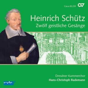 Schütz - Zwölf Geistliche Gesänge Swv 420-43 in der Gruppe CD / Klassiskt bei Bengans Skivbutik AB (5578452)