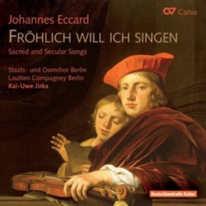 Eccard - Fröhlich Will Ich Singen - Sacred A in der Gruppe CD bei Bengans Skivbutik AB (5578458)