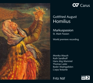 Homilius - St Mark Passion in der Gruppe CD / Klassiskt bei Bengans Skivbutik AB (5578465)