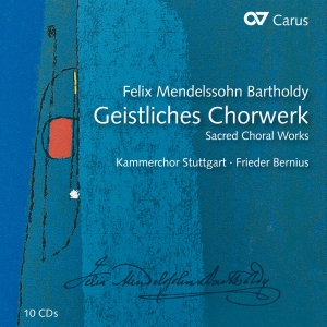 Mendelssohn - Motets, Psalms, Choral Cantatas in der Gruppe CD bei Bengans Skivbutik AB (5578467)