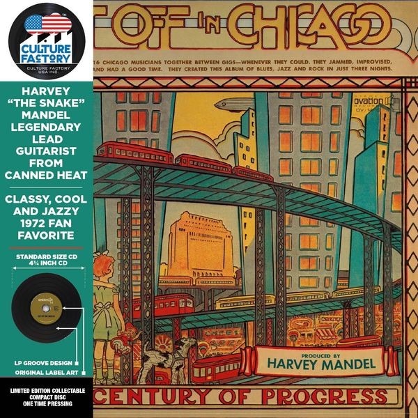 Harvey Mandel - Get Off In Chicago in der Gruppe CD / Jazz bei Bengans Skivbutik AB (5578485)