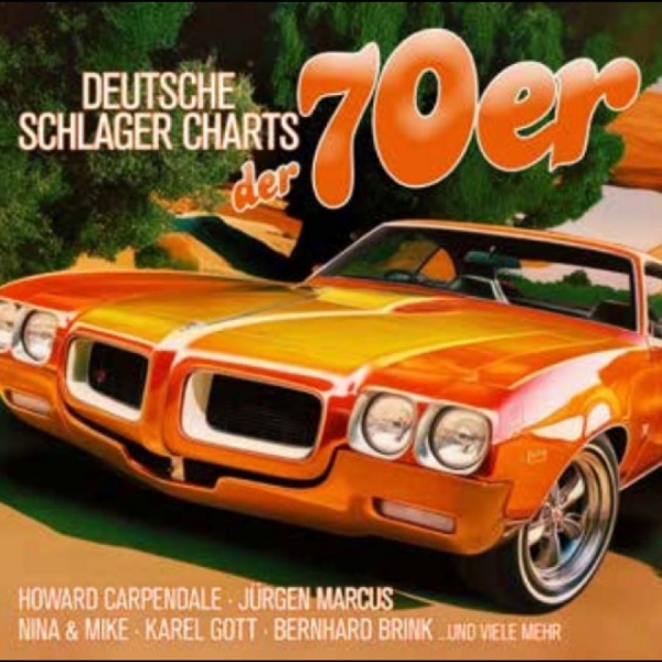 Various Artists - Deutsche Schlager Charts Der 70Er in der Gruppe VINYL / Bestseller bei Bengans Skivbutik AB (5578561)