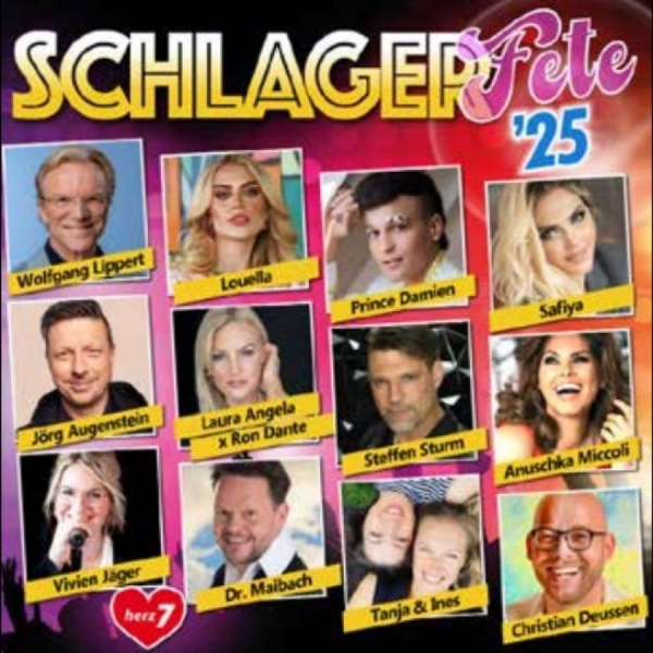 Various Artists - Schlagerfete '25 in der Gruppe CD / Pop-Rock bei Bengans Skivbutik AB (5578575)