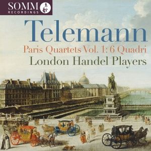 Telemann G P - Paris Quartets, Vol. 1: 6 Quadri (1 in der Gruppe UNSERE TIPPS / Freitagsveröffentlichungen / 2025-03-14 bei Bengans Skivbutik AB (5578667)
