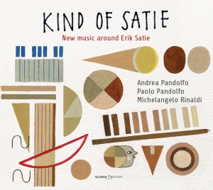 Andrea Pandolfo/Paolo Pandolfo/Mich - Kind Of Satie in der Gruppe CD / Klassiskt bei Bengans Skivbutik AB (5578723)