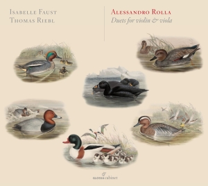 Alessandro Rolla - Duette Für Violine & Viola in der Gruppe CD / Klassiskt bei Bengans Skivbutik AB (5578868)