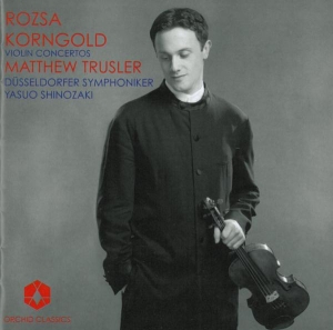 Matthew Trusler - Violin Concertos in der Gruppe Externt_Lager / Naxoslager bei Bengans Skivbutik AB (557895)