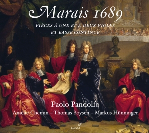Marin Marais - Pièces À Deux Viols (1689) in der Gruppe CD / Klassiskt bei Bengans Skivbutik AB (5579222)