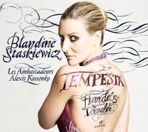 Blandine Staskiewicz - Tempesta - Arias By Handel & Vivald in der Gruppe CD / Klassiskt bei Bengans Skivbutik AB (5579231)
