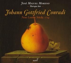 Conradi Johann Gottfried - New Pieces For Lute 1724 in der Gruppe CD / Klassiskt bei Bengans Skivbutik AB (5579255)