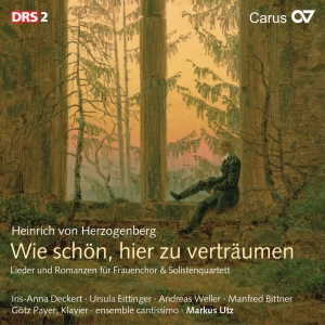 Herzogenberg - Wie Schön Hier Zu Verträumen - Lied in der Gruppe CD / Klassiskt bei Bengans Skivbutik AB (5579260)