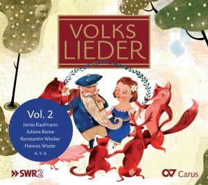 Volks Lieder - Folk Songs Vol. 2 in der Gruppe CD / Klassiskt bei Bengans Skivbutik AB (5579266)