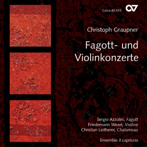 Graupner - Bassoon And Violin Concertos in der Gruppe CD bei Bengans Skivbutik AB (5579271)