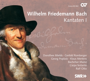 Bach W F - Cantatas Vol. 1 in der Gruppe CD bei Bengans Skivbutik AB (5579274)