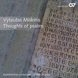 Miskinis - Thoughts Of Psalms - Choir Works in der Gruppe CD / Klassiskt bei Bengans Skivbutik AB (5579281)