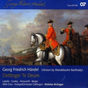 Händel - Händel: Dettinger Te Deum Hwv 283 - in der Gruppe CD / Klassiskt bei Bengans Skivbutik AB (5579296)