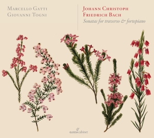 Bach J C F - Sonatas For Transverse Flute And Fo in der Gruppe CD / Klassiskt bei Bengans Skivbutik AB (5579338)