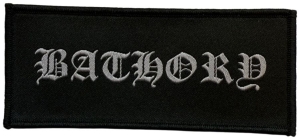 Bathory - Patch Logo (4,4 X 10,2 Cm) in der Gruppe MERCHANDISE / Stoffaufnäher / Heavy Metal bei Bengans Skivbutik AB (5579359)