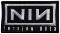 Nine Inch Nails - Patch Tension 2013 (5 X 8,8 Cm) in der Gruppe MERCHANDISE / Stoffaufnäher / Pop-Rock bei Bengans Skivbutik AB (5579361)