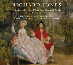 Jones Richard - Chamber Airs For A Violin (And Thor in der Gruppe CD / Klassiskt bei Bengans Skivbutik AB (5579416)