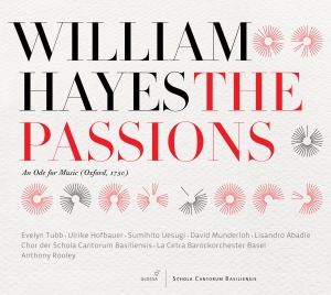 Hayes William - The Passions in der Gruppe CD / Klassiskt bei Bengans Skivbutik AB (5579438)