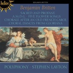 Britten - Sacred And Profane in der Gruppe Externt_Lager / Naxoslager bei Bengans Skivbutik AB (557945)