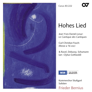 Kammerchor Stuttgart - Song Of Songs - Works By Lesure/Sch in der Gruppe CD / Klassiskt bei Bengans Skivbutik AB (5579457)