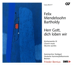 Mendelssohn - Herr Gott, Dich Loben Wir - Sacred in der Gruppe MUSIK / SACD / Klassiskt bei Bengans Skivbutik AB (5579474)