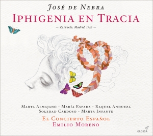 Nebra José De - Iphigenia En Tracia in der Gruppe CD / Klassiskt bei Bengans Skivbutik AB (5579485)
