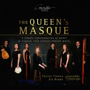 Carine Tinney Ziv Braha Ensemble - The Queen’S Masque in der Gruppe CD / Klassiskt bei Bengans Skivbutik AB (5579581)