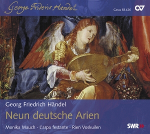 Händel - Nine German Arias Hwv 202-210/Three in der Gruppe CD bei Bengans Skivbutik AB (5579600)