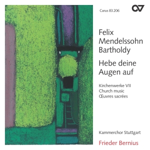 Mendelssohn - Hebe Deine Augen Auf - Sacred Chora in der Gruppe CD / Klassiskt bei Bengans Skivbutik AB (5579622)