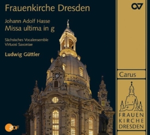 Hasse - Missa In G in der Gruppe CD / Klassiskt bei Bengans Skivbutik AB (5579626)