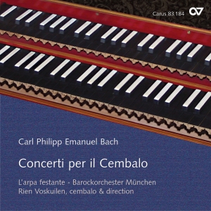 Bach C P E - Concerti Per Il Cembalo Wq 5, 26, 3 in der Gruppe CD bei Bengans Skivbutik AB (5579630)