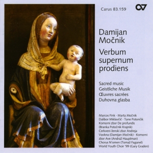 Mocnik - Verbum Supernum Prodiens - Sacred M in der Gruppe CD / Klassiskt bei Bengans Skivbutik AB (5579647)