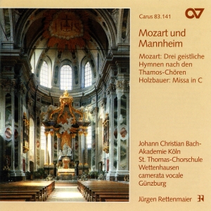 Holzbauer/Mozart - Mozart And Mannheim in der Gruppe CD / Klassiskt bei Bengans Skivbutik AB (5579661)