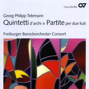Telemann - Quintetti D'archi E Parite Per Due in der Gruppe CD / Klassiskt bei Bengans Skivbutik AB (5579664)