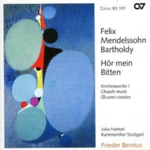 Mendelssohn - Sacred Music Vol. 1 in der Gruppe CD / Klassiskt bei Bengans Skivbutik AB (5579666)