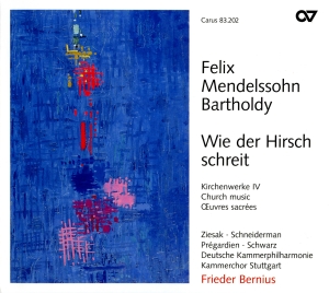 Mendelssohn - Wie Der Hirsch Schreit - Sacred Cho in der Gruppe CD / Klassiskt bei Bengans Skivbutik AB (5579670)