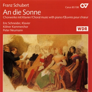Schubert - An Die Sonne - Choral Music With Pi in der Gruppe CD / Klassiskt bei Bengans Skivbutik AB (5579671)