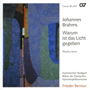 Brahms - Warum Ist Das Licht Gegeben - Sacre in der Gruppe CD / Klassiskt bei Bengans Skivbutik AB (5579676)