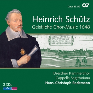Schütz - Sacred Choral Music 1648 (Schütz-Ed in der Gruppe CD / Klassiskt bei Bengans Skivbutik AB (5579701)