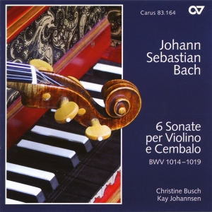 Bach J S - Sonatas For Violin And Harpsichord in der Gruppe CD / Klassiskt bei Bengans Skivbutik AB (5579702)