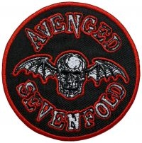 Avenged Sevenfold - Patch Deathbat (7,5 Cm) in der Gruppe MERCHANDISE / Stoffaufnäher / Heavy Metal bei Bengans Skivbutik AB (5579722)