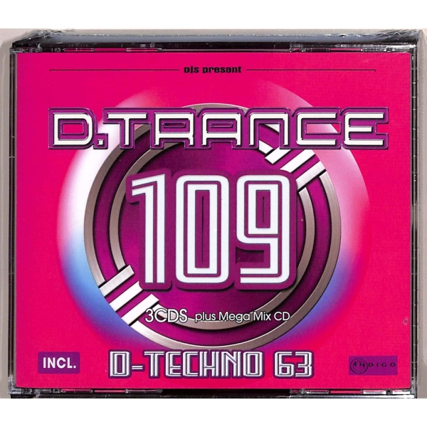 Various - D.Trance 109 (Incl. D-Techno 63) in der Gruppe CD / Bestseller bei Bengans Skivbutik AB (5579759)