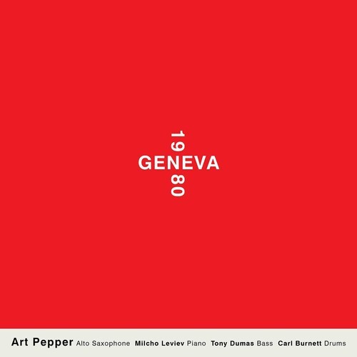 Art Pepper - Geneva 1980 in der Gruppe CD / Jazz bei Bengans Skivbutik AB (5580043)