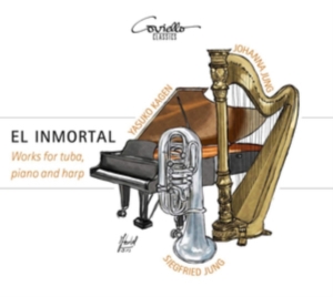 Siegfried Jung Johanna Jung Yasuk - El Inmortal - Works For Tuba, Harp in der Gruppe CD / Klassiskt bei Bengans Skivbutik AB (5580342)