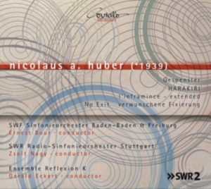 Nicolaus A. Huber - Gespenster Harakiri L´Inframince- in der Gruppe CD / Klassiskt bei Bengans Skivbutik AB (5580343)