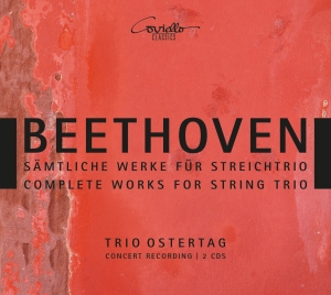 Ludwig Van Beethoven - Complete Works For String Trio in der Gruppe CD bei Bengans Skivbutik AB (5580353)